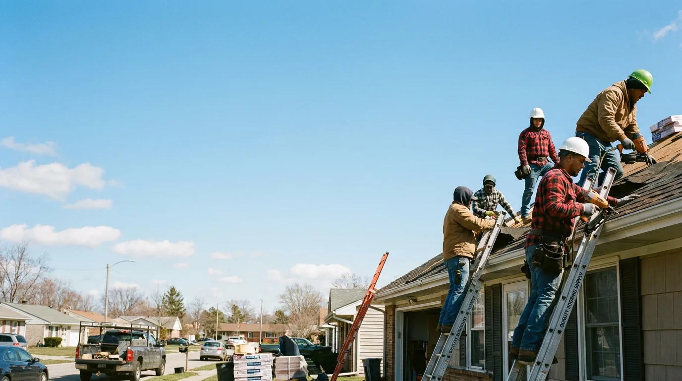 Roofing in Pendleton, IN near me
